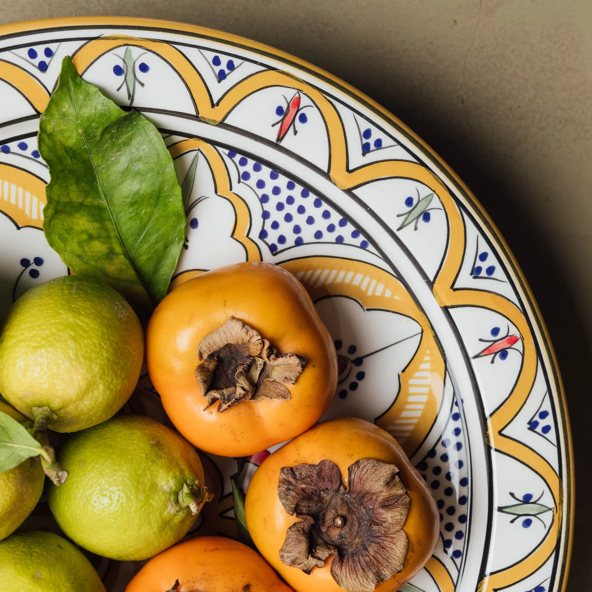 Berber Essence Mustard Salad Plate view 2