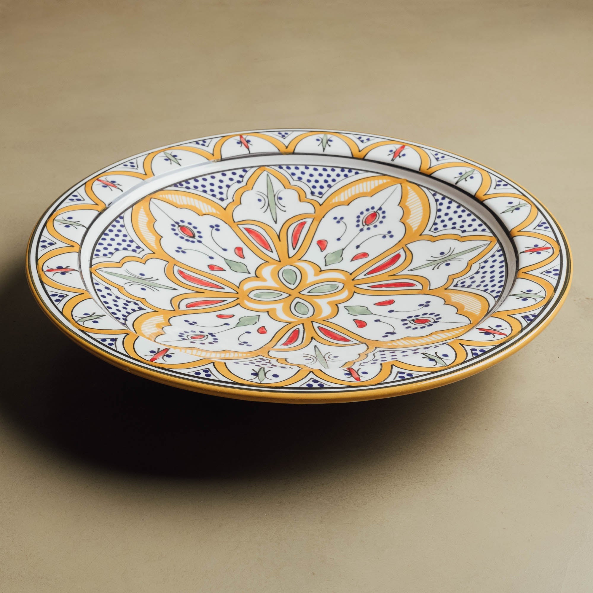 Berber Essence Mustard Salad Plate view 4