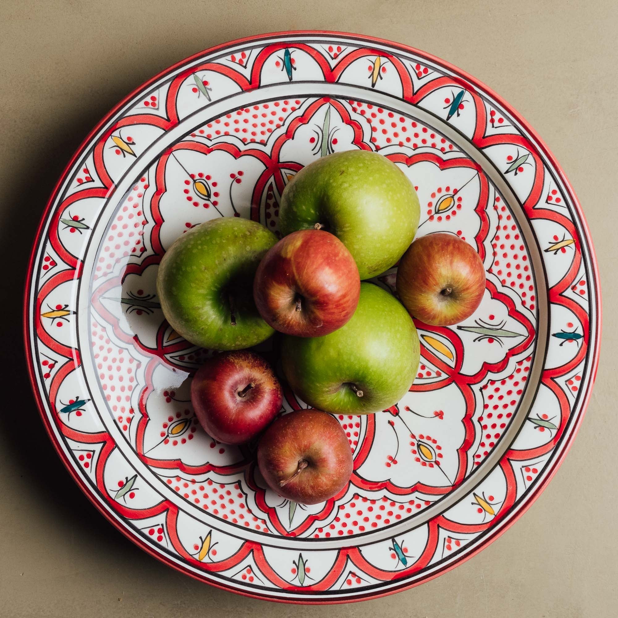 Berber Essence Red Salad Plate view 3