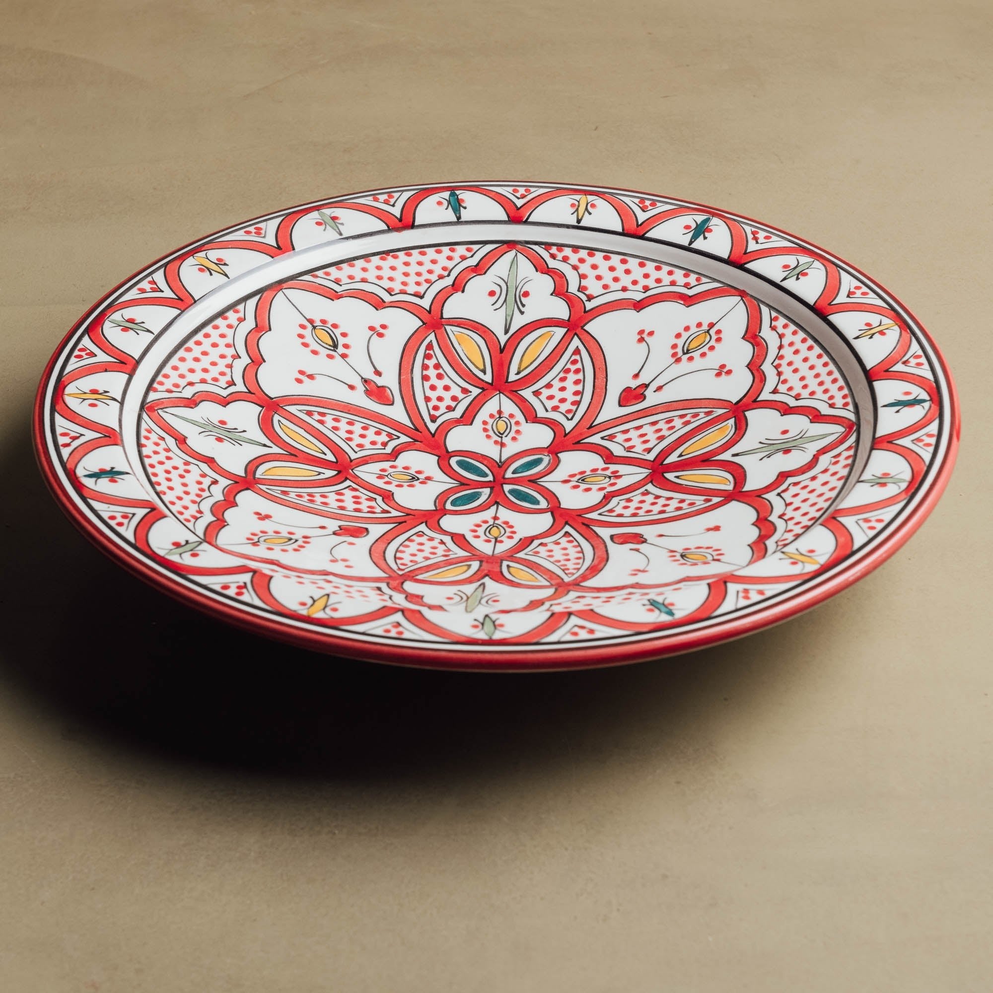 Berber Essence Red Salad Plate view 4