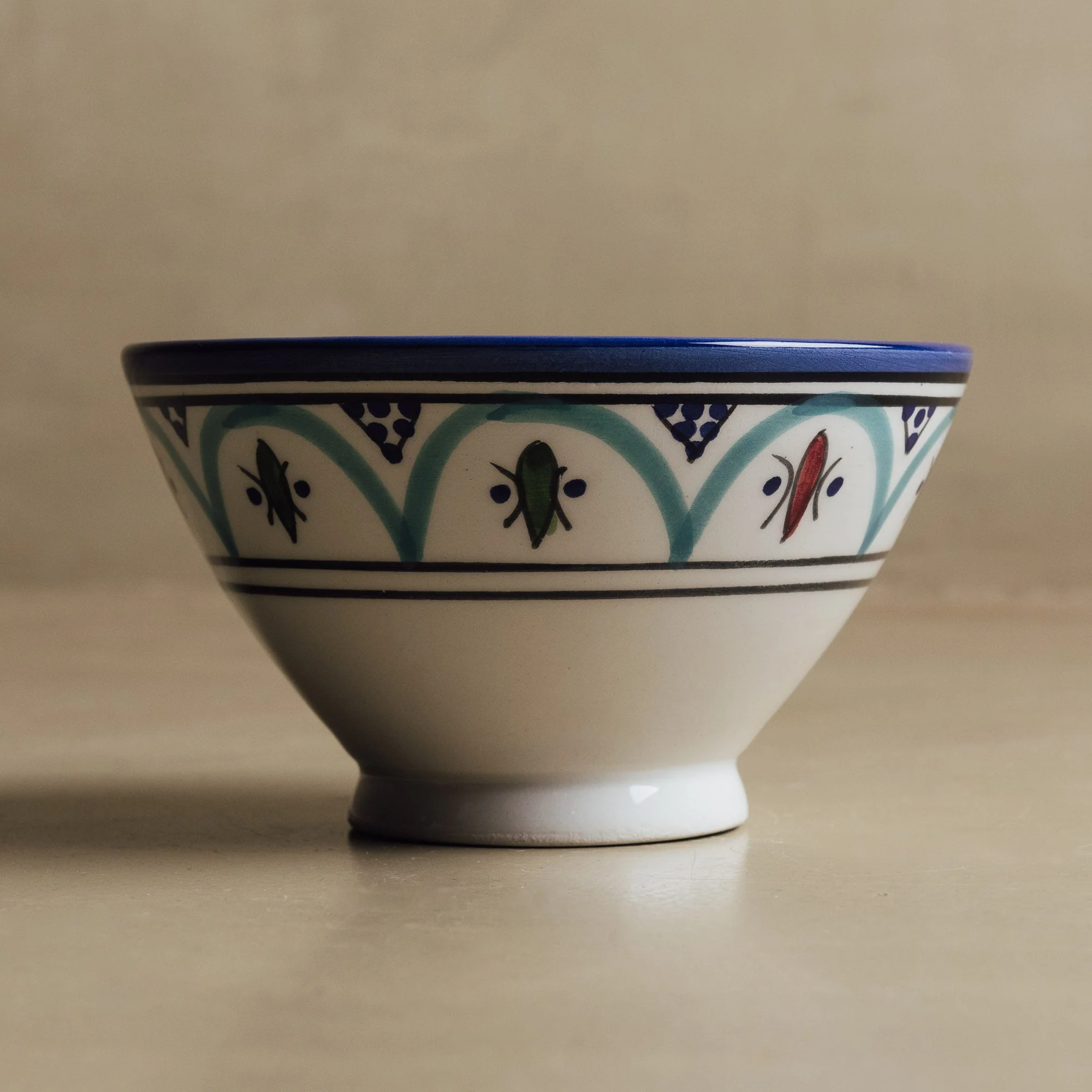 Fez Blue & Green Bowl view 5