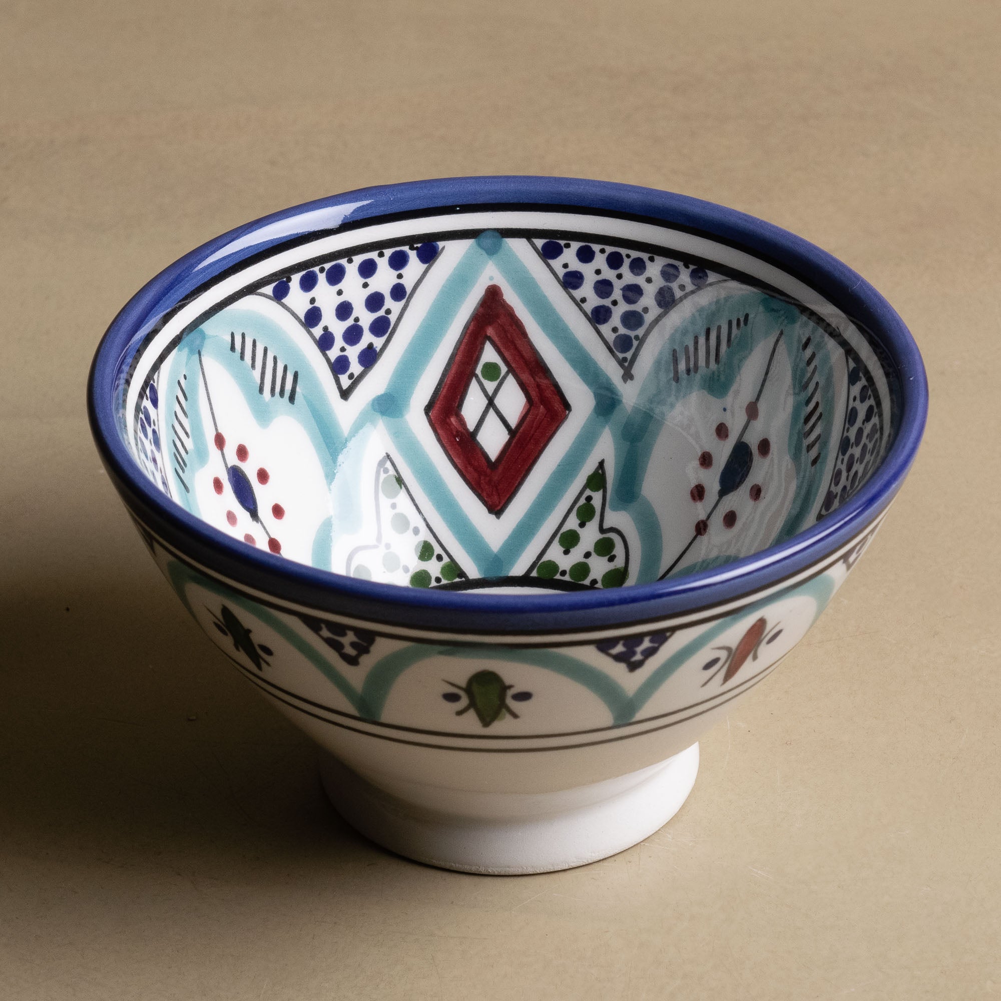Fez Blue & Green Bowl view 6