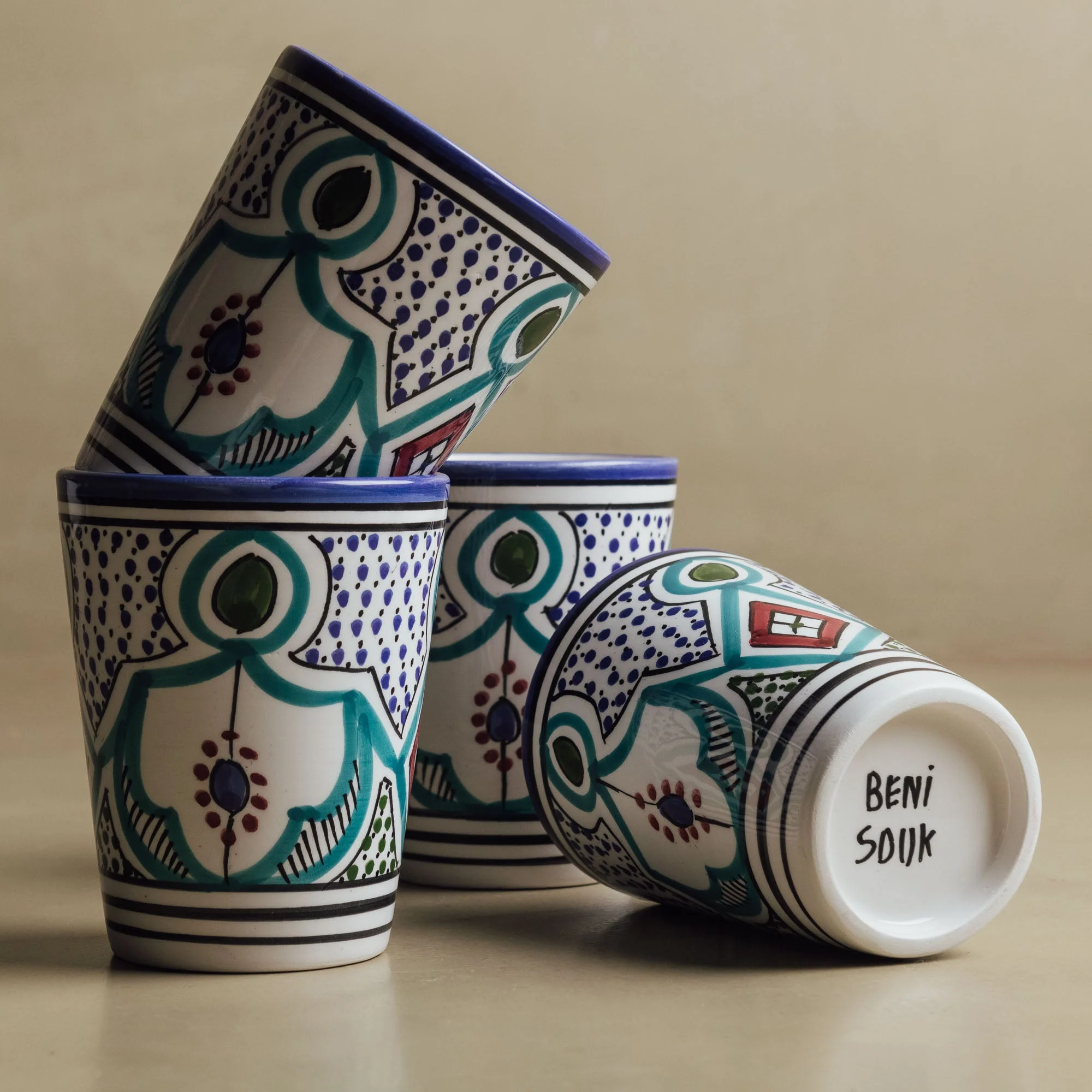 Fez Blue & Green Cup view 10