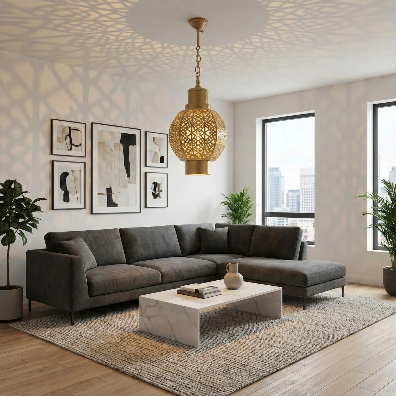 Diyae Pendant Light view 3