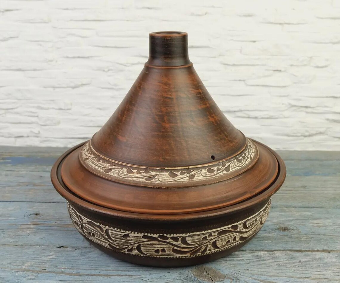 Carved Vine Tagine